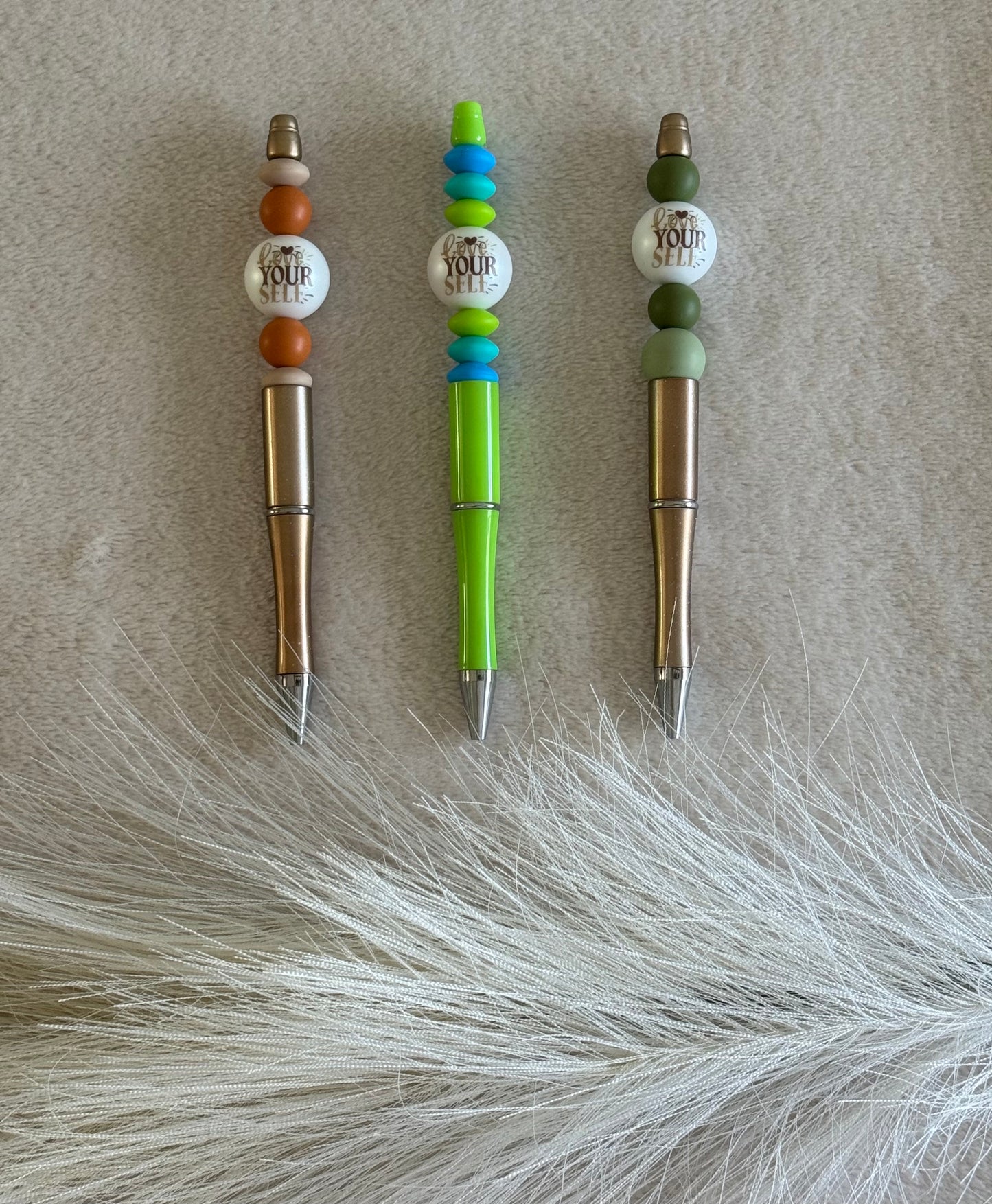 Beaded Pen - Love Yourself