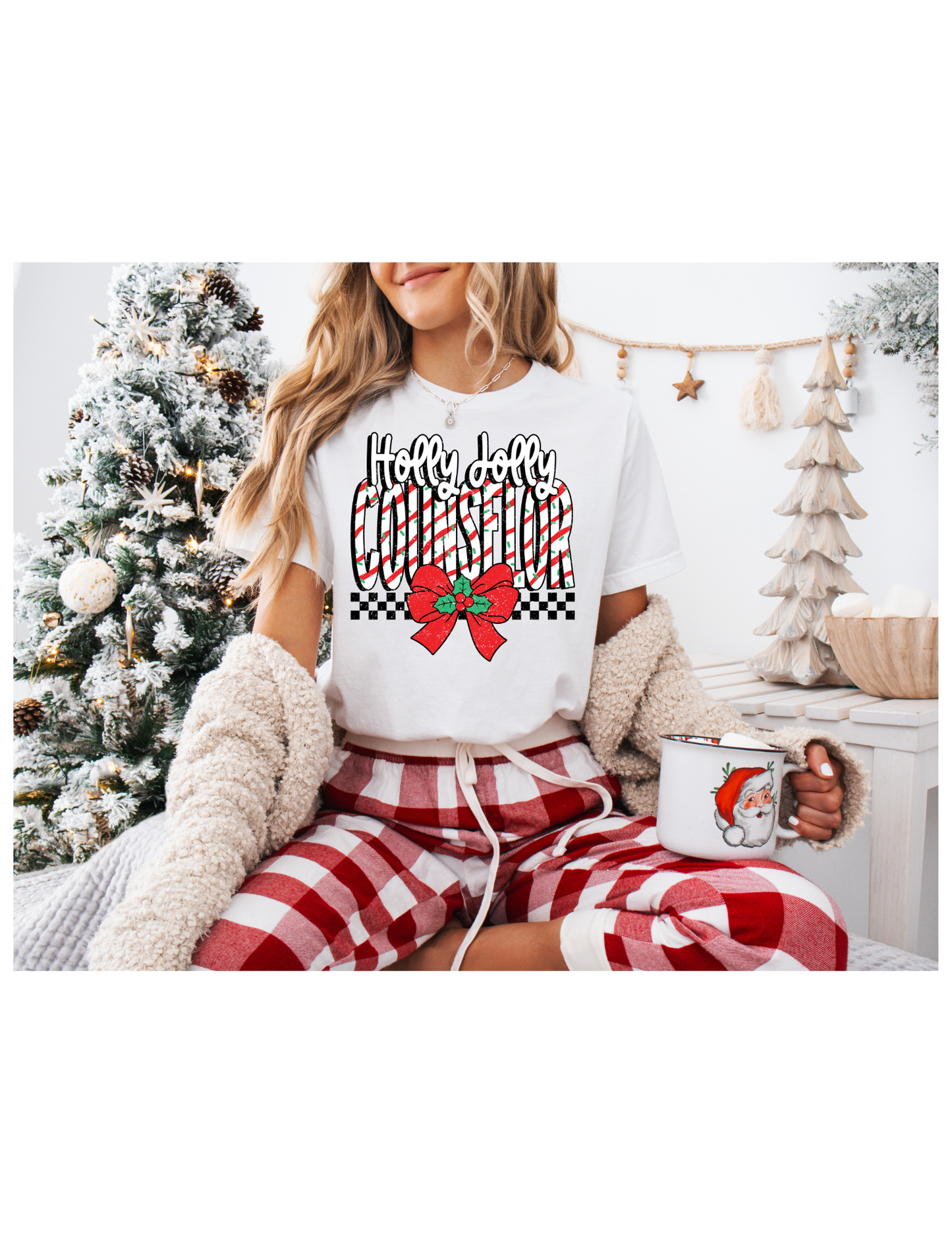 Holly Jolly Counselor Print Tee