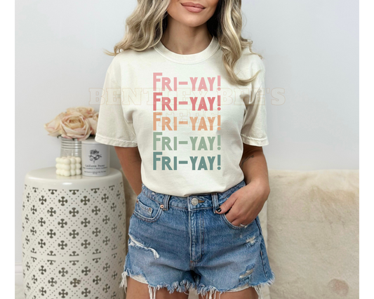 FRI-YAY Print Tee