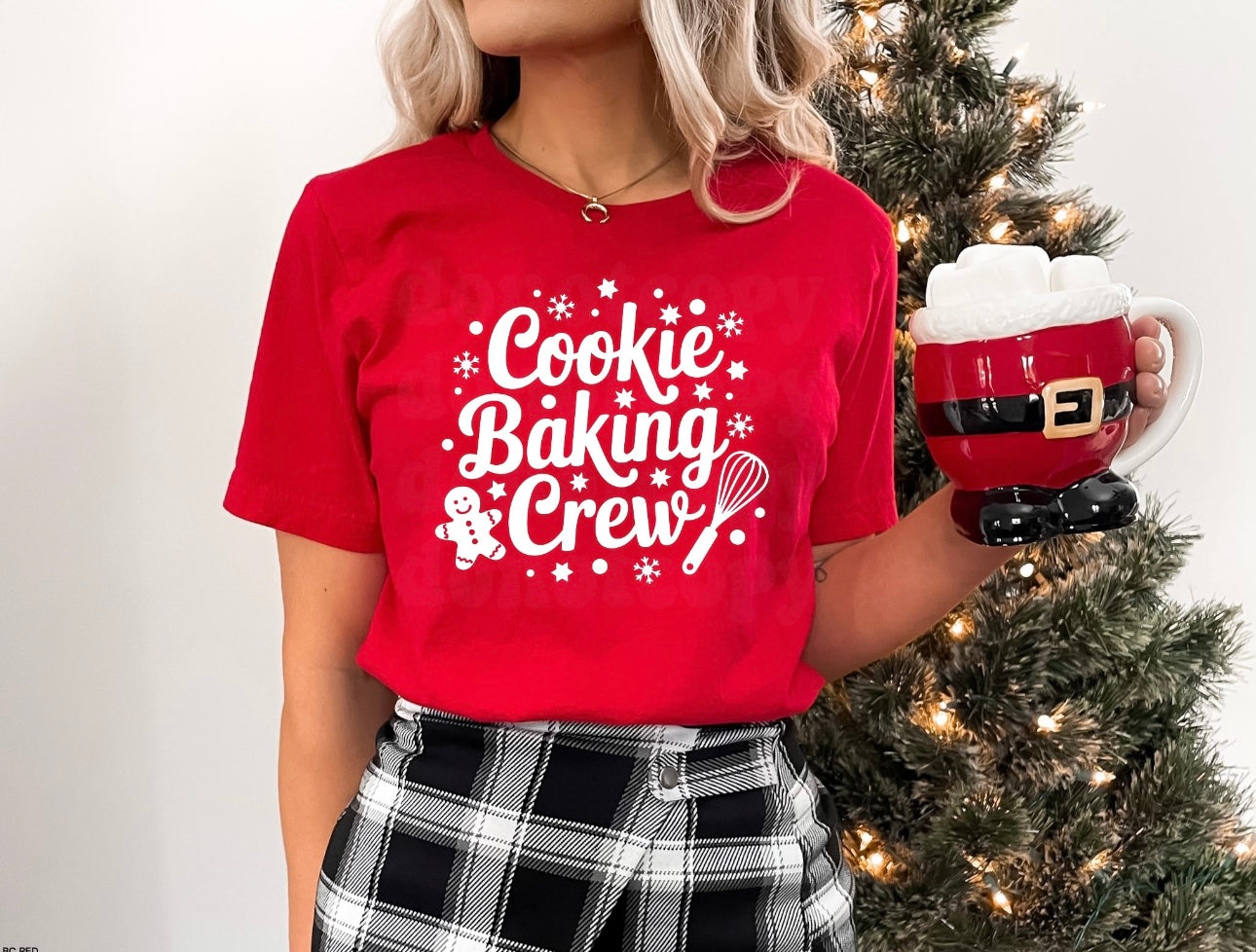 Cookie Baking Crew Print Tee