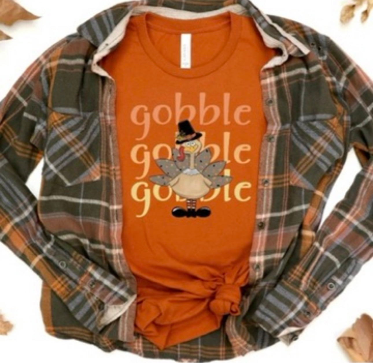 Gobble x3 Print Tee