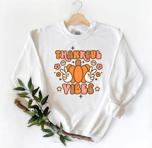 Thankful vibes Print Crew