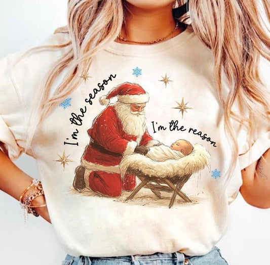 Reason For The Season Print Tee