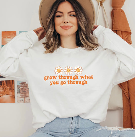 Grow Through What You Go Through Print Crew