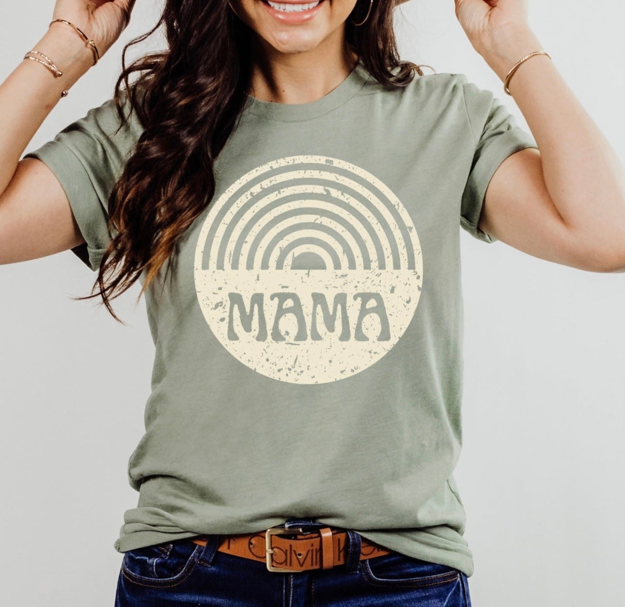 Boho Mama Print Tee