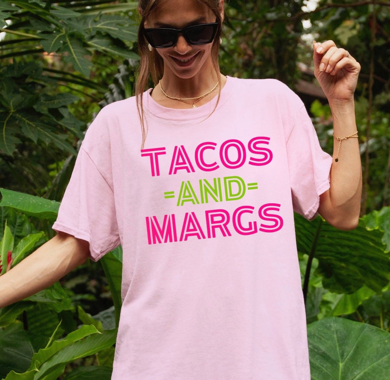 Tacos and Margs Print Crew