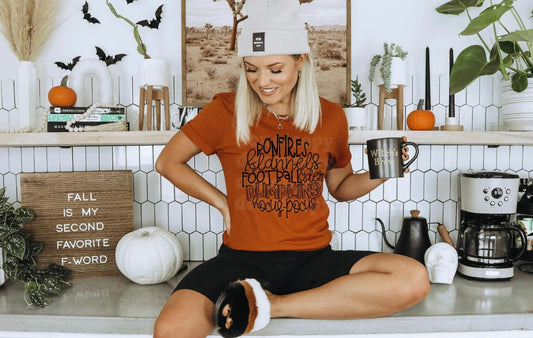 Fall Things Print Tee