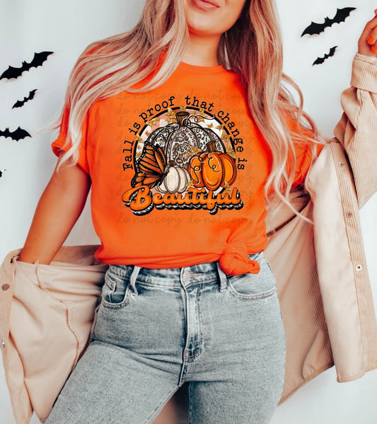 Fall Is Proof Print Tee