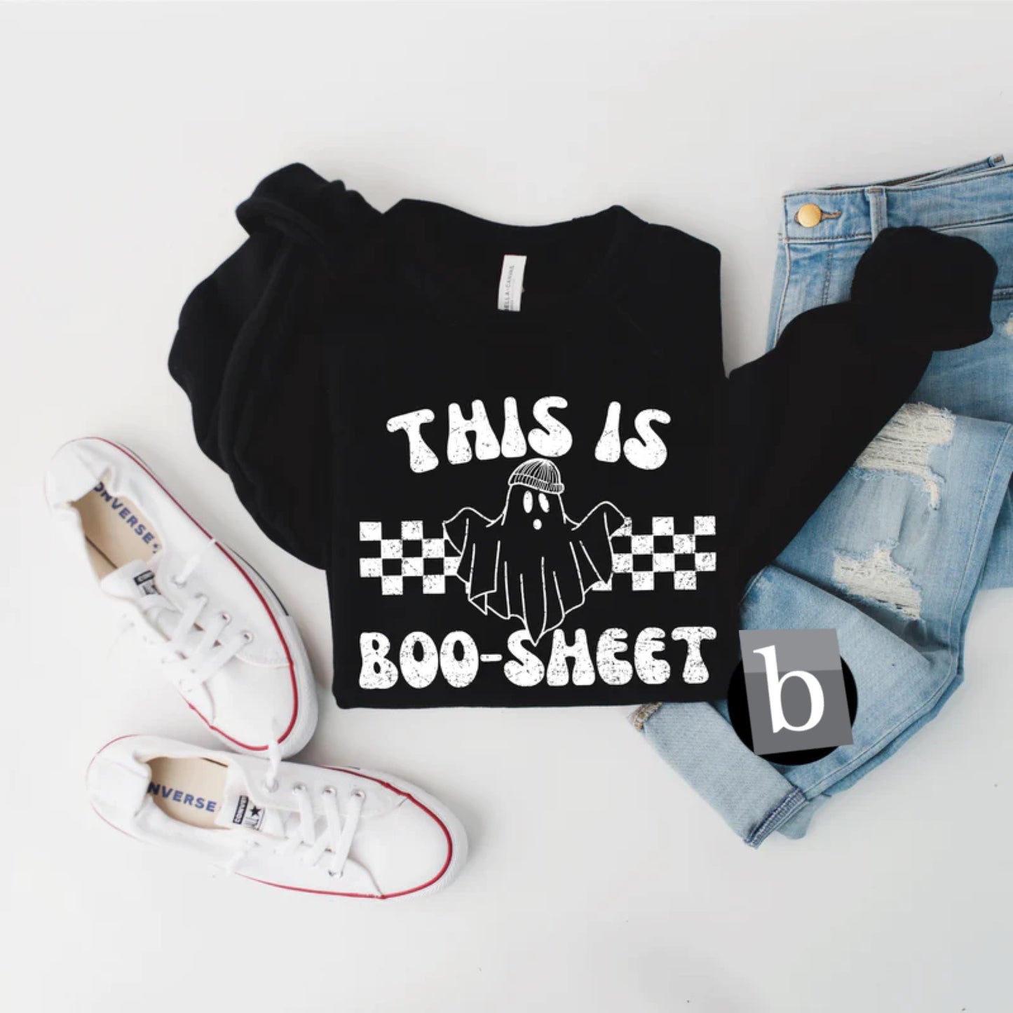 This Is Boo Sheet Print Tee