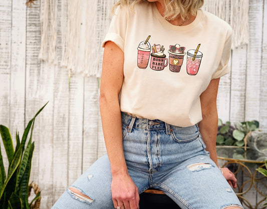 May 1st Drop - Boss Babe Fuel Print Tee