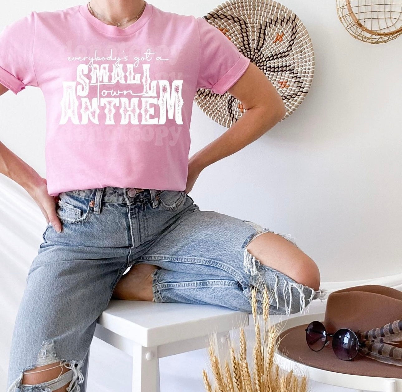 May 1st Drop - Small Town Anthem Print Crew