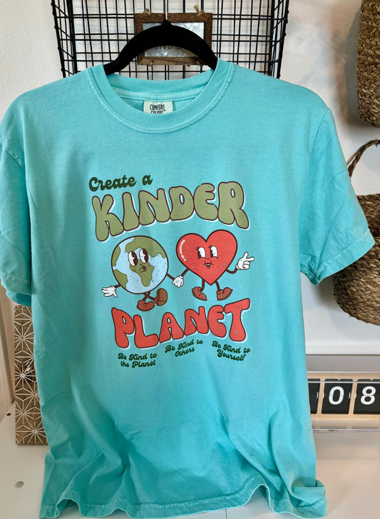 May 1st Drop - Create A Kinder Planet Print Tee