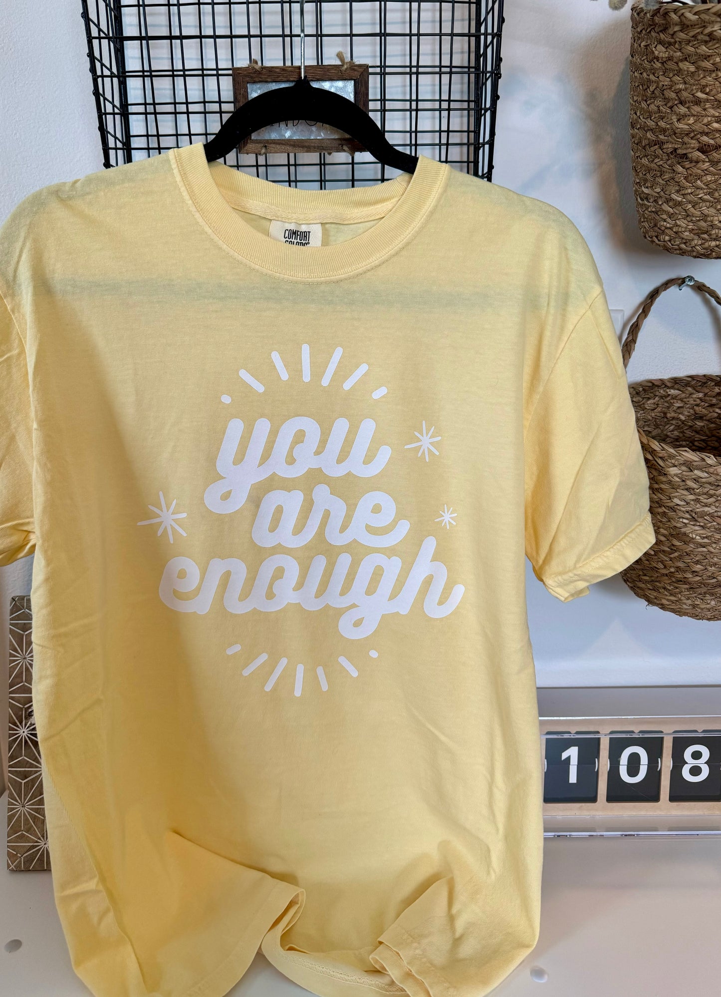 May 1st Drop - You Are Enough Print Tee