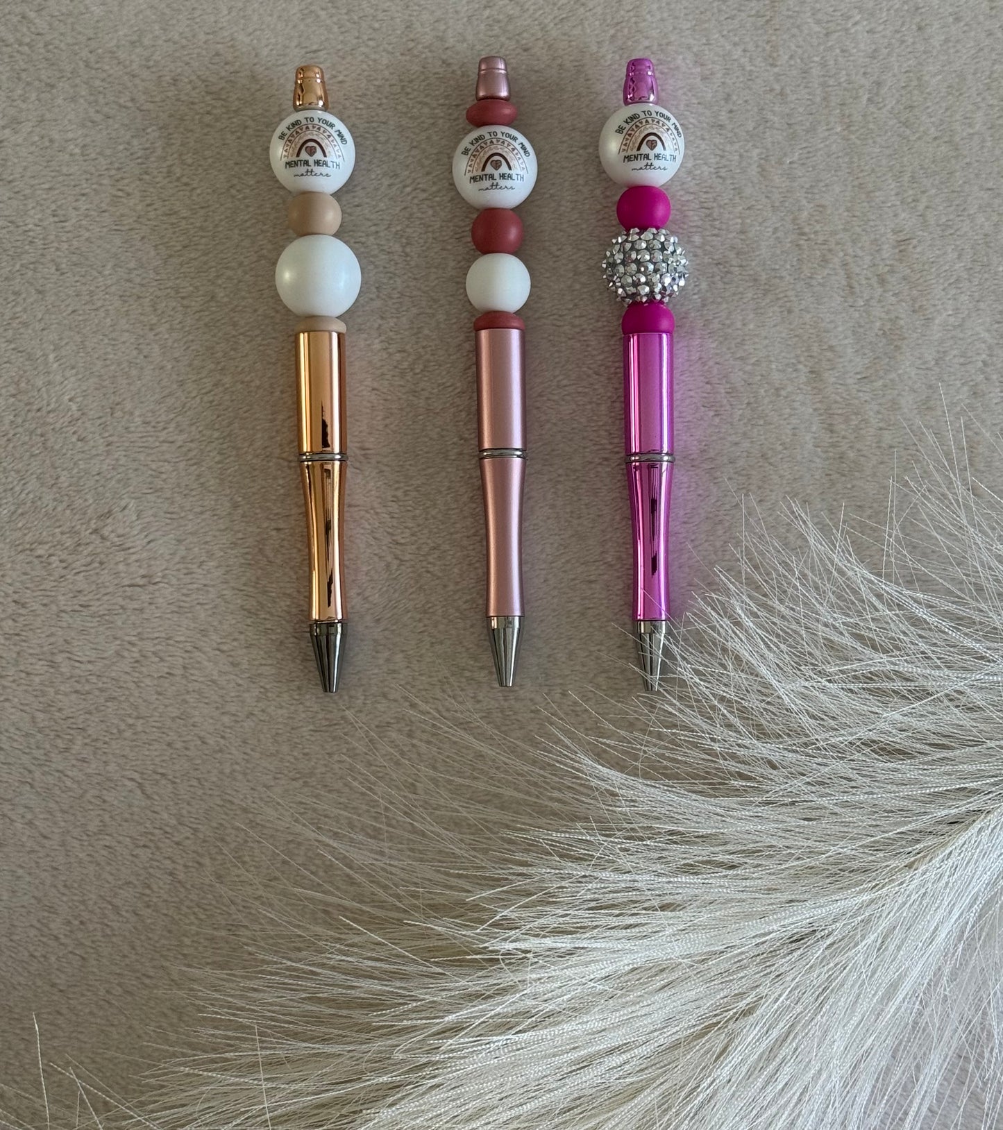 Beaded Pen - Mental Health Matters