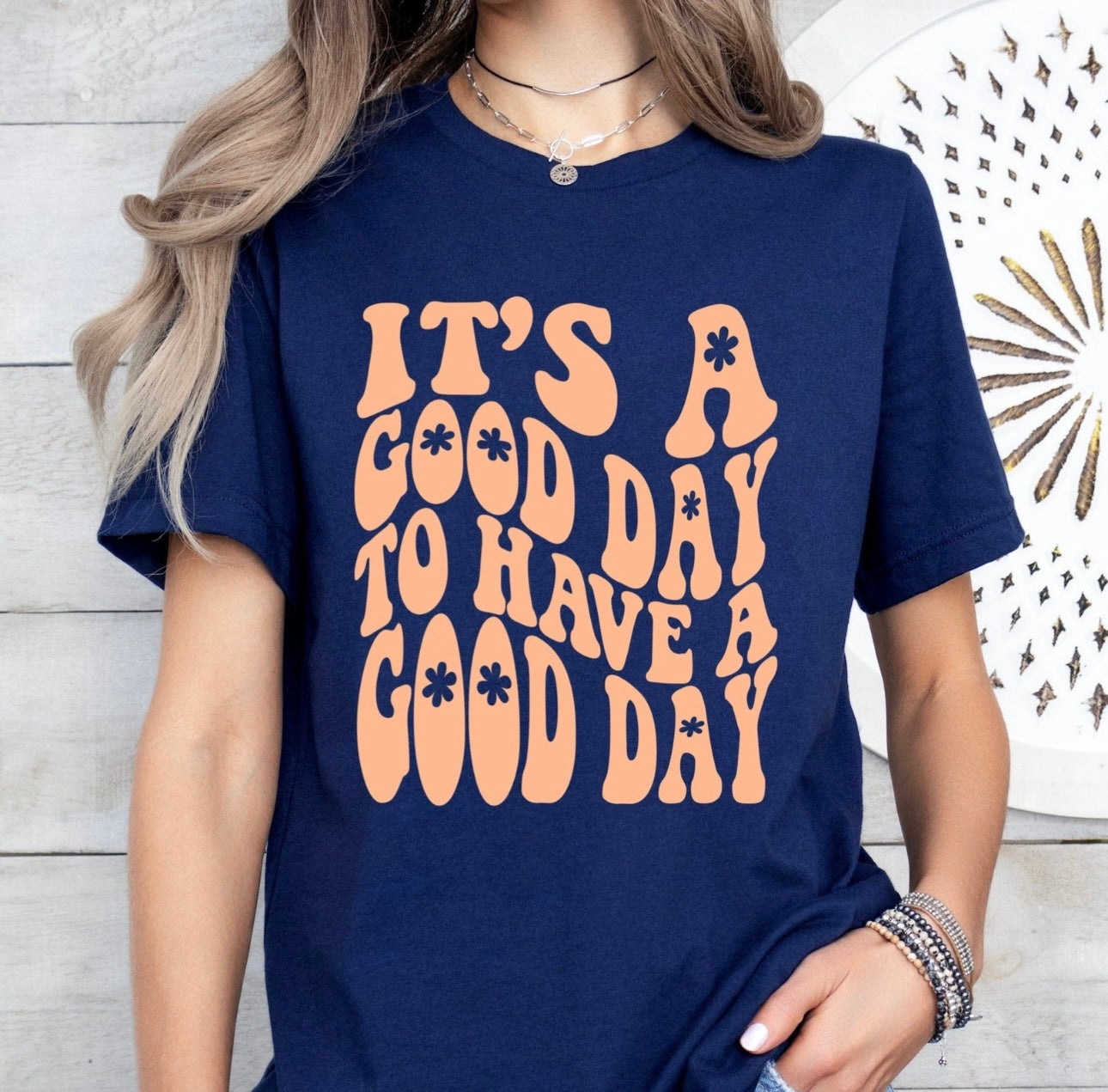 Have A Good Day Print Tee