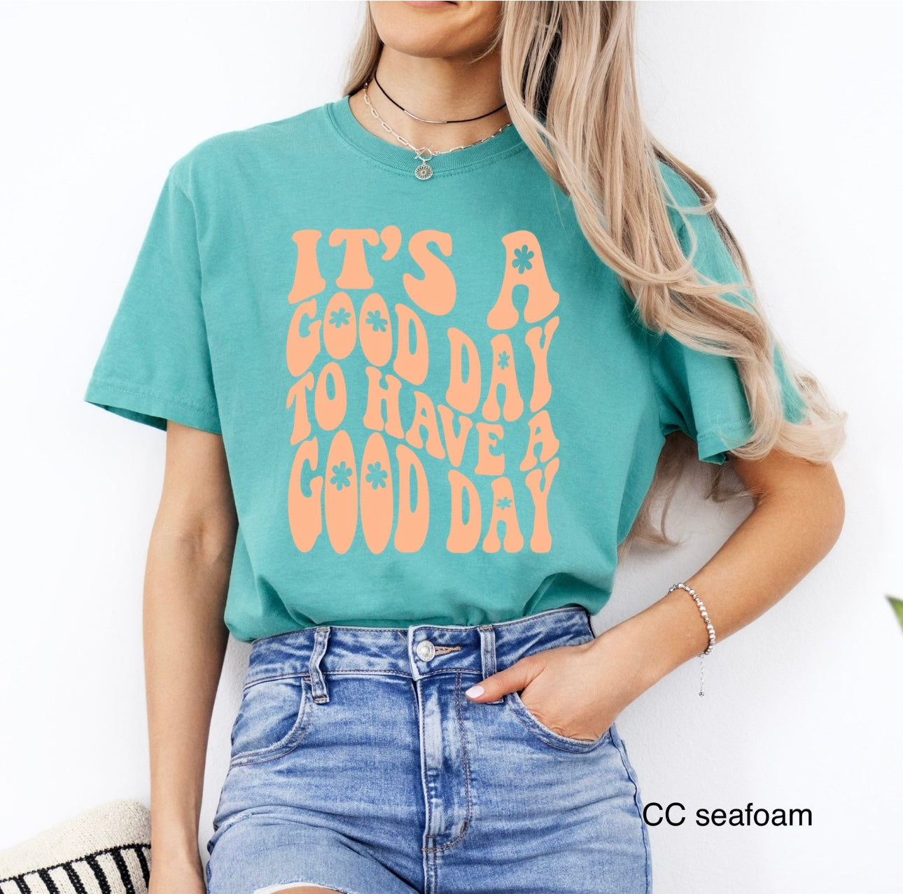 Have A Good Day Print Tee