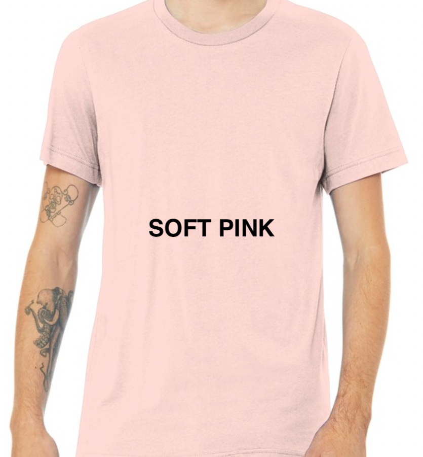 In October We Wear Pink Print Tee