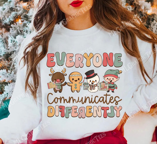 Holiday Communication Print Crew