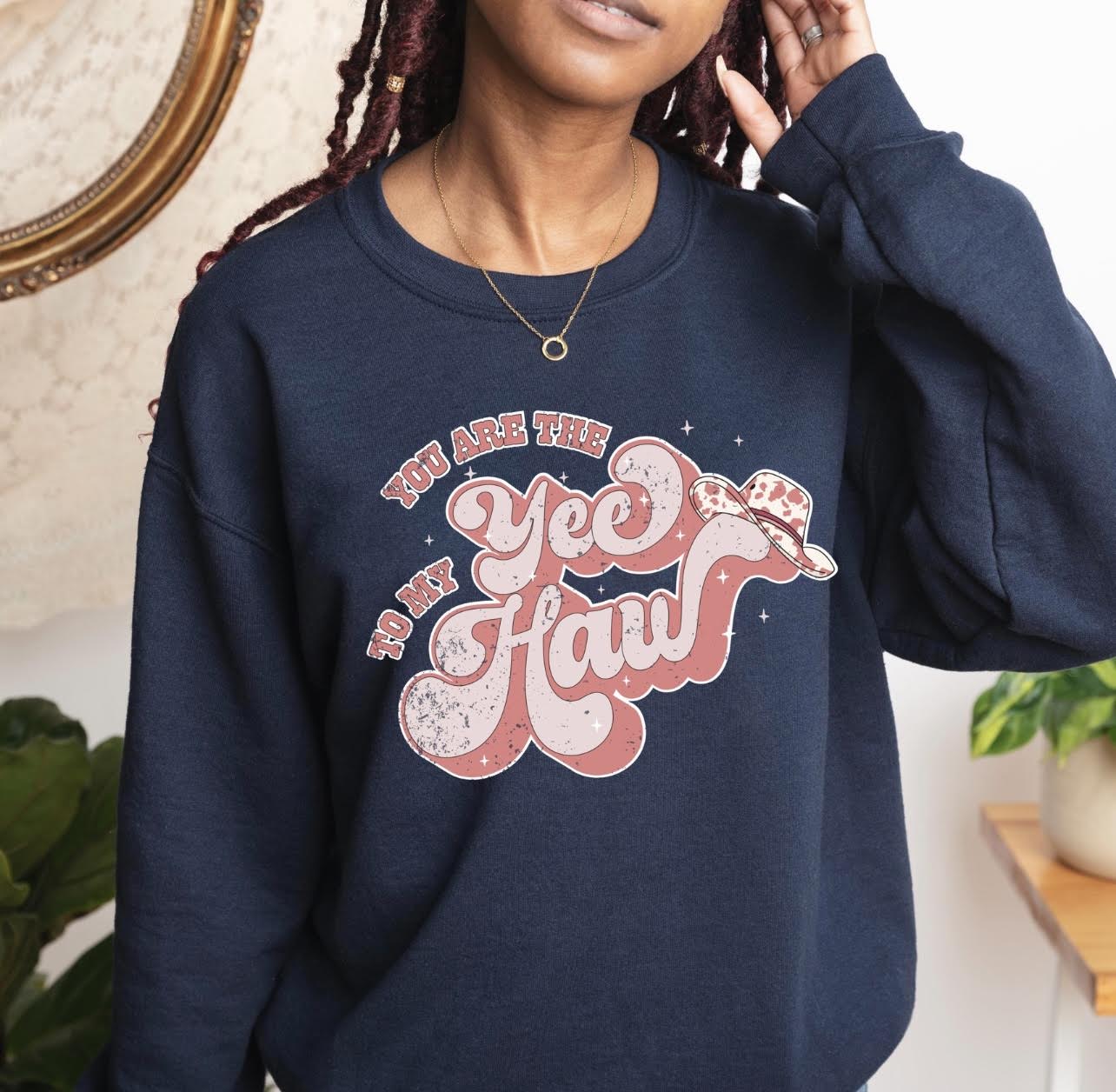 Yee To My Haw Print Crew