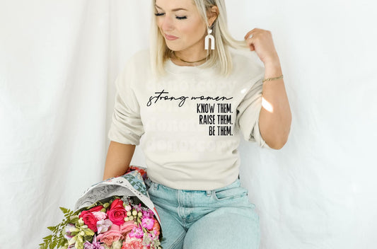 Strong Women Print Crew