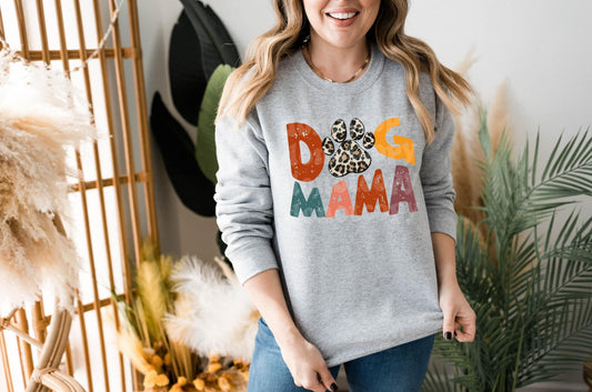 Dog Mama Print Crew