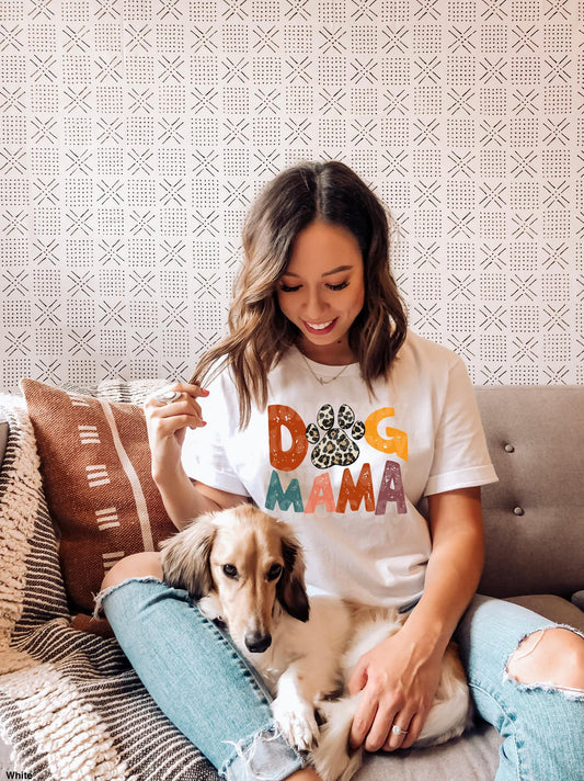 Dog Mama Print Tee