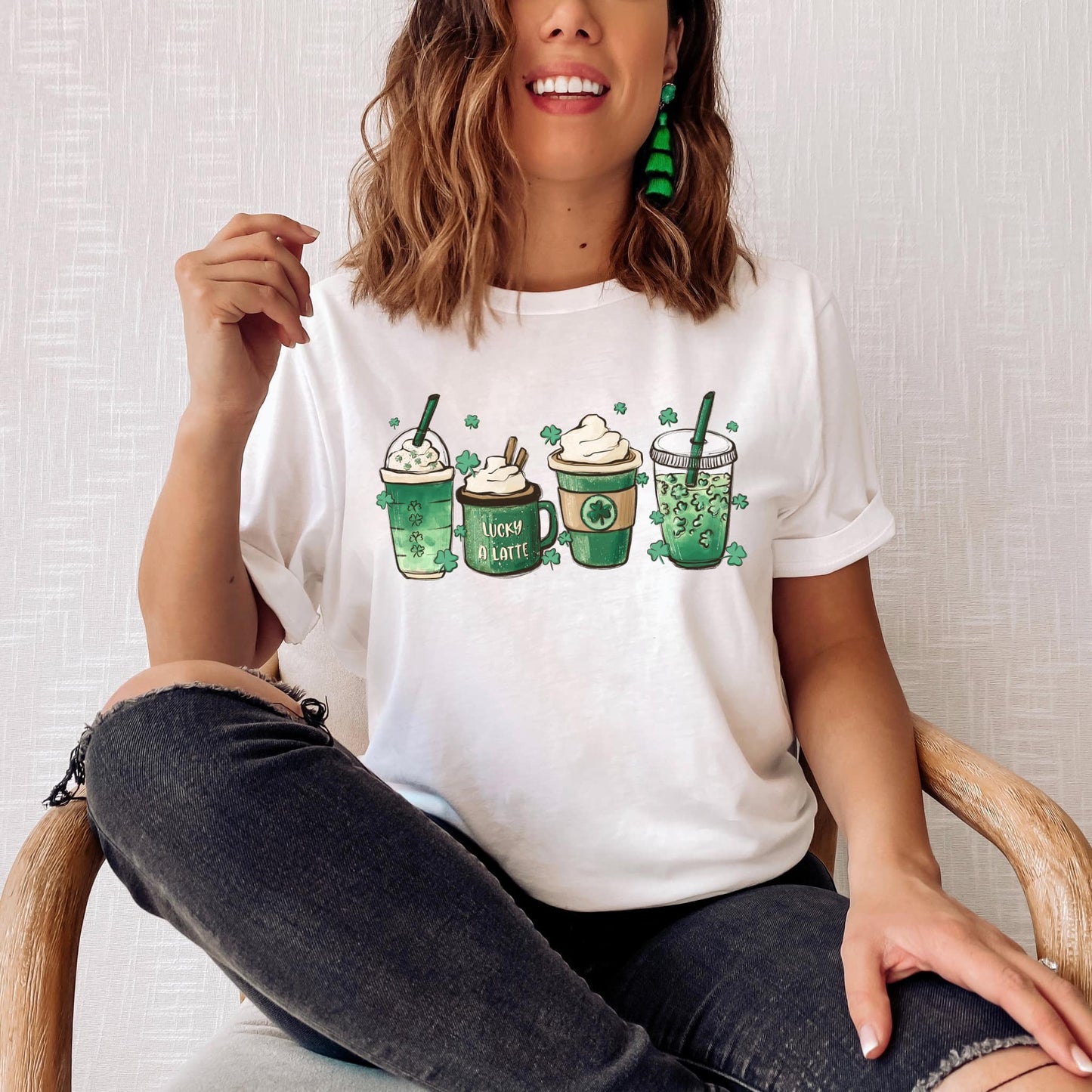 Saint Patrick Lattes Print Crew