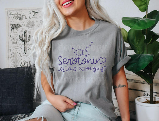 Serotonin Economy Print Tee