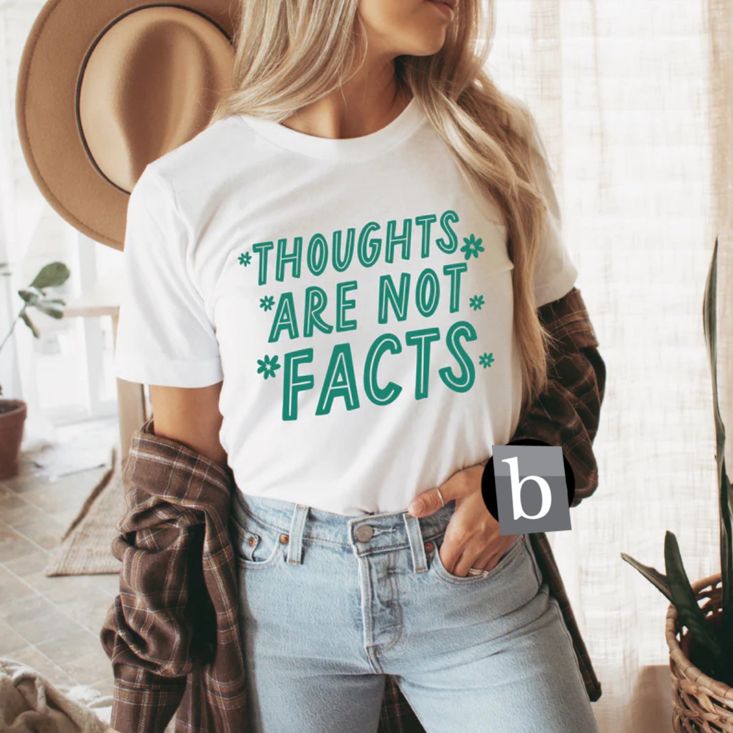 Thoughts Are Not Facts Print Crew