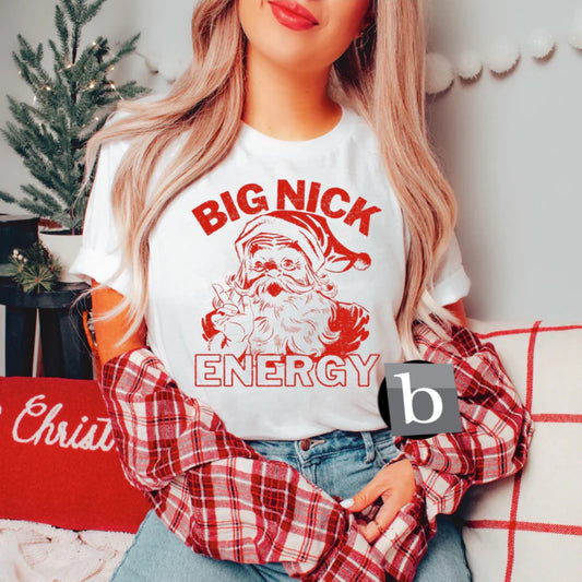 Big Nick Energy Print Tee