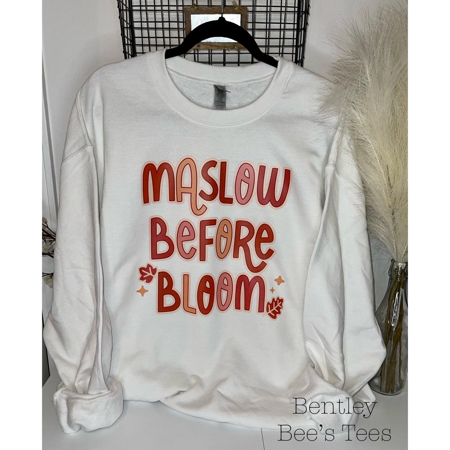 Maslow Before Bloom Print Crew