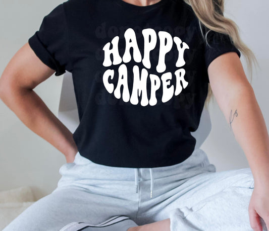 Happy Camper Print Crew