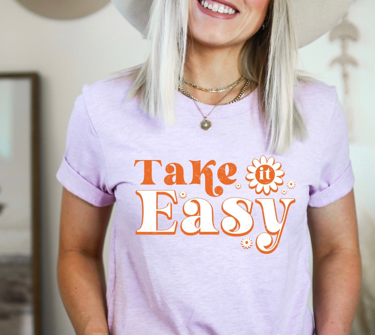 Take It Easy Print Tee