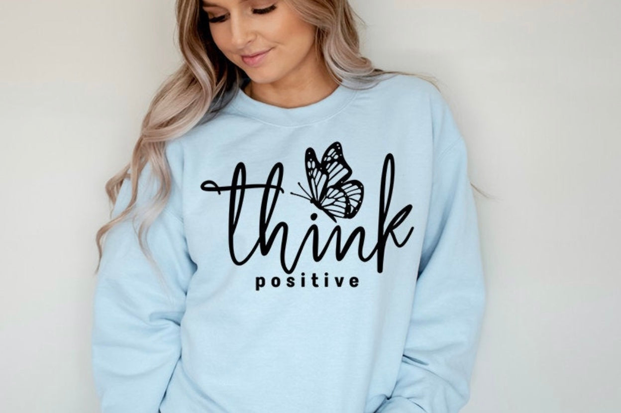 Think Positive Print Crew