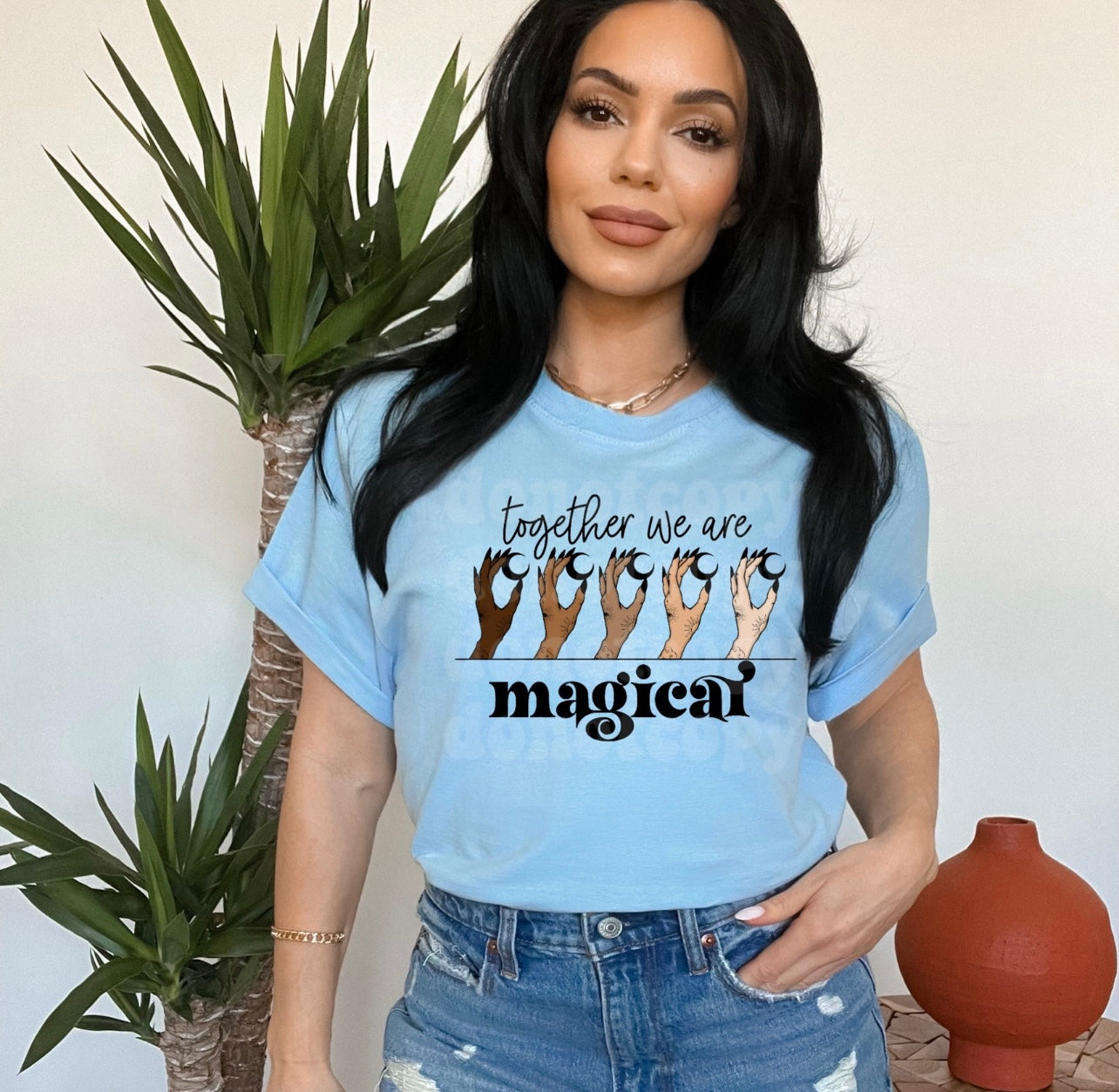 Together We Are Magical Print Tee