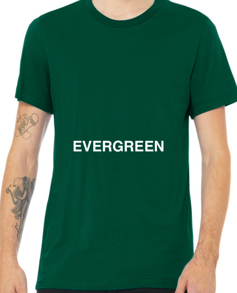 Merry with Pattern Print Tee